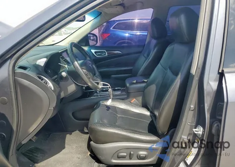 2014 Nissan Pathfinder S из США, поврежденный, VIN 5N1AR2MN7EC627582